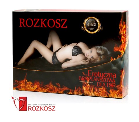 Grajmy Razem Rozkosz Gra Planszowa dla Par z Akcesoriami 31x21cm