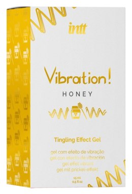 INTT Honey Żel intymny mrowiący miodowy 15 ml efekt rozgrzewający