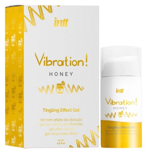 INTT Honey Żel intymny mrowiący miodowy 15 ml efekt rozgrzewający INTT Honey Żel intymny mrowiący miodowy 15 ml efekt rozgrzewający
