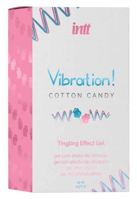 Intt Tingling Effect Gel Cotton Candy żel stymulujący 15 ml Intt Tingling Effect Gel Cotton Candy żel stymulujący 15 ml