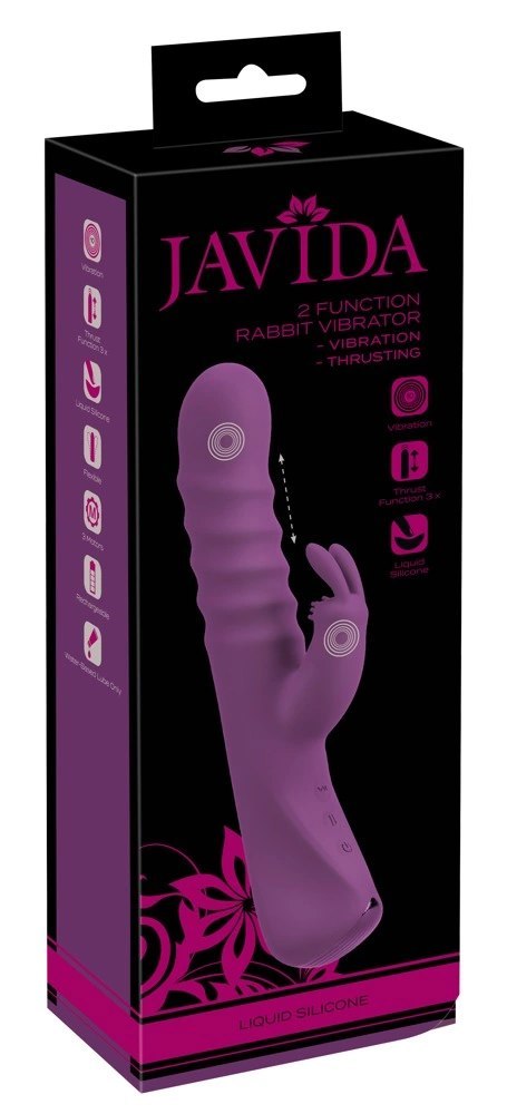 Jacida Model 2F Violet - Wibrator z Funkcją Ruchu i Podwojną Stymulacją Jacida Model 2F Violet - Wibrator z Funkcją Ruchu i Podwojną Stymulacją