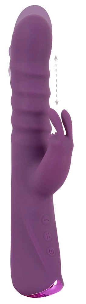 Jacida Model 2F Violet - Wibrator z Funkcją Ruchu i Podwojną Stymulacją Jacida Model 2F Violet - Wibrator z Funkcją Ruchu i Podwojną Stymulacją