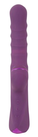 Javida Wibrator 3-funkcyjny Kroliczek Fioletowy Silikonowy 24 cm