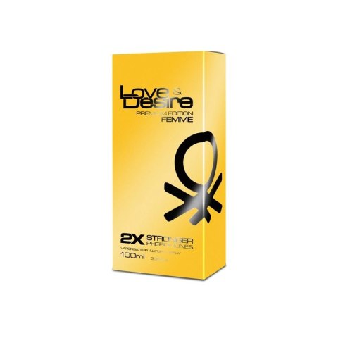 Love Desire Gold SHS 100 ml - perfumy damskie z kompleksem feromonow Love Desire Gold SHS 100 ml - perfumy damskie z kompleksem feromonow