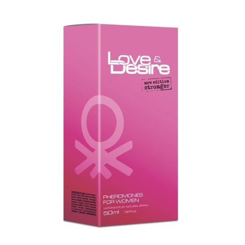Love & Desire SHS Feromony Damskie 50 ml - owocowo-kwiatowy aromat Love & Desire SHS Feromony Damskie 50 ml - owocowo-kwiatowy aromat