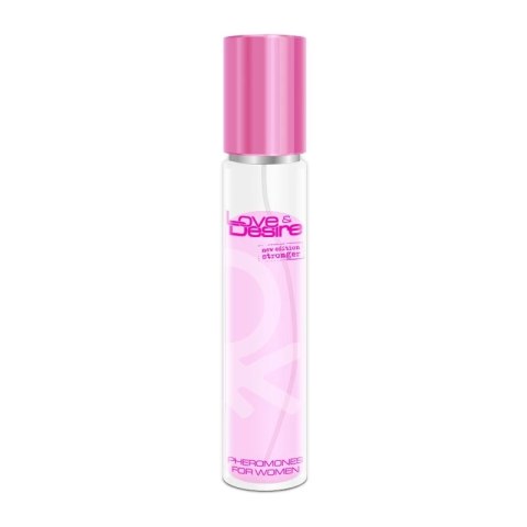 Love & Desire Woman Feromony Damskie 15ml - czteroskładnikowa formuła Love & Desire Woman Feromony Damskie 15ml - czteroskładnikowa formuła