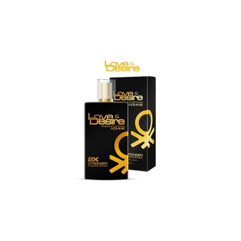 Love&Desire Gold Men 100 ml - Intensywny zapach z czterema składnikami aktywnymi Love&Desire Gold Men 100 ml - Intensywny zapach z czterema składnikami aktywnymi
