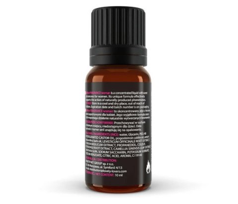 Lovely Lovers BeMine Woman Feromony Skoncentrowane 10ml Kwiatowo-Owocowe Lovely Lovers BeMine Woman Feromony Skoncentrowane 10ml Kwiatowo-Owocowe