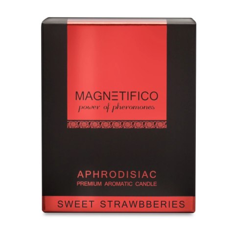 MAGNETIFICO Aphrodisiac Candle Truskawka 36h Świeca Zapachowa EU MAGNETIFICO Aphrodisiac Candle Truskawka 36h Świeca Zapachowa EU