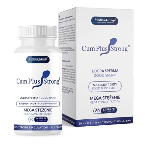 Medica-Group Cum Plus Strong 60 kapsułek - formuła ziołowa dla mężczyzn Medica-Group Cum Plus Strong 60 kapsułek - formuła ziołowa dla mężczyzn