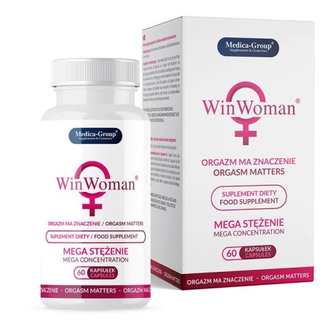 Medica-Group Winwoman kapsułki dla kobiet 60 szt. ekstrakty roślinne Medica-Group Winwoman kapsułki dla kobiet 60 szt. ekstrakty roślinne