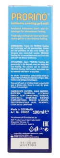 PRORINO Cooling Gel Soft 100ml - żel intymny chłodzący na bazie wody