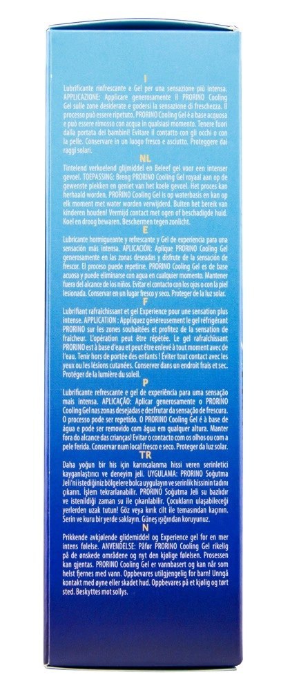 PRORINO Cooling Gel Soft 100ml - żel intymny chłodzący na bazie wody PRORINO Cooling Gel Soft 100ml - żel intymny chłodzący na bazie wody