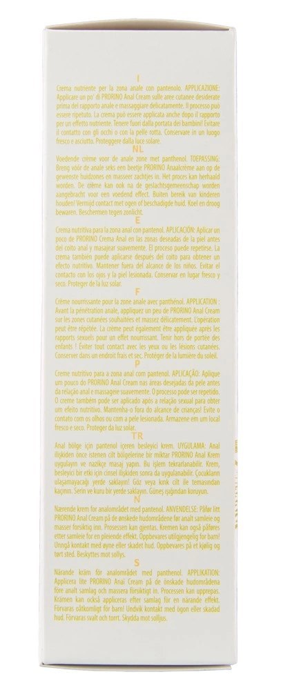 PRORINO Sensitive Anal Comfort krem pielęgnacyjny 100 ml z pantenolem PRORINO Sensitive Anal Comfort krem pielęgnacyjny 100 ml z pantenolem