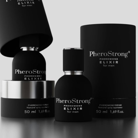 PheroStrong Elixir for Men - perfumy męskie z nutami paczuli i wanilii 50ml PheroStrong Elixir for Men - perfumy męskie z nutami paczuli i wanilii 50ml