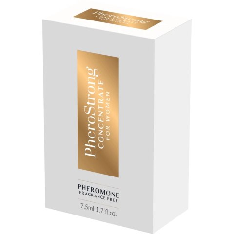 PheroStrong Fragrance Free Concentrate dla kobiet 7.5ml, bezzapachowy PheroStrong Fragrance Free Concentrate dla kobiet 7.5ml, bezzapachowy