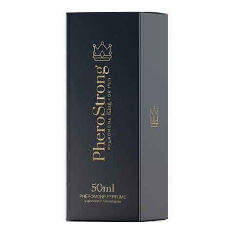 PheroStrong King for Men Perfumy z feromonami drzewno-aromatyczne 50ml PheroStrong King for Men Perfumy z feromonami drzewno-aromatyczne 50ml