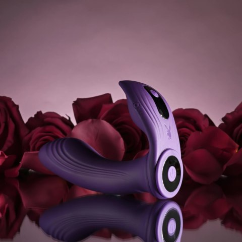 Playboy Pleasure Mix & Match 3w1 Wibrator dla Par Fioletowy USB Playboy Pleasure Mix & Match 3w1 Wibrator dla Par Fioletowy USB