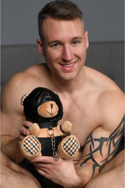 XR Brands Bondage Bear kolekcjonerski pluszak 23 cm pomarańczowy XR Brands Bondage Bear kolekcjonerski pluszak 23 cm pomarańczowy