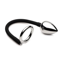 XR Brands Tug and Plug - aluminiowy system z pierścieniem i korkiem