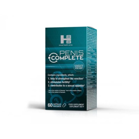 SHS Penis Complete 60 tabletek - Suplement ziołowy dla mężczyzn SHS Penis Complete 60 tabletek - Suplement ziołowy dla mężczyzn