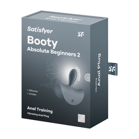 Satisfyer Booty Absolute Beginners 2 - silikonowy korek wibrujący, 12 trybow Satisfyer Booty Absolute Beginners 2 - silikonowy korek wibrujący, 12 trybow
