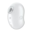 Satisfyer Cutie Ghost Air Pulse - wodoodporny model ciśnieniowy, biały