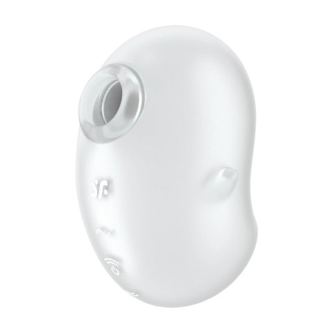 Satisfyer Cutie Ghost Air Pulse - wodoodporny model ciśnieniowy, biały Satisfyer Cutie Ghost Air Pulse - wodoodporny model ciśnieniowy, biały