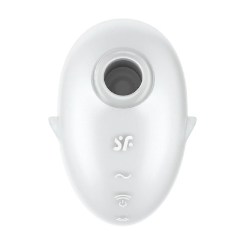 Satisfyer Cutie Ghost Air Pulse - wodoodporny model ciśnieniowy, biały Satisfyer Cutie Ghost Air Pulse - wodoodporny model ciśnieniowy, biały