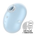 Satisfyer Cutie Ghost model Air Pulse wodoodporny silikonowy biały