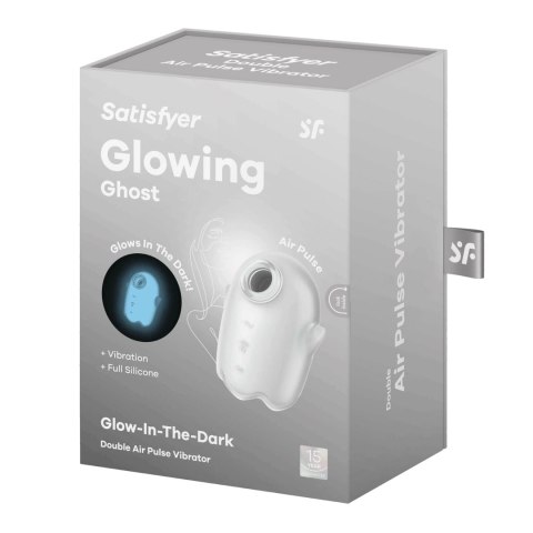 Satisfyer Glowing Ghost - model pulsacyjny, silikon medyczny, fioletowy Satisfyer Glowing Ghost - model pulsacyjny, silikon medyczny, fioletowy