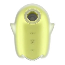 Satisfyer Glowing Ghost - wibrator pulsacyjny LED, silikon, fioletowy
