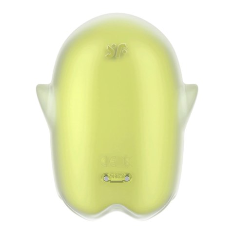 Satisfyer Glowing Ghost - wibrator pulsacyjny LED, silikon, fioletowy Satisfyer Glowing Ghost - wibrator pulsacyjny LED, silikon, fioletowy