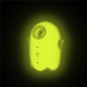 Satisfyer Glowing Ghost - wibrator pulsacyjny LED, silikon, fioletowy