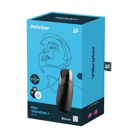 Satisfyer Men Vibration+ urządzenie intymne z aplikacją Bluetooth Satisfyer Men Vibration+ urządzenie intymne z aplikacją Bluetooth