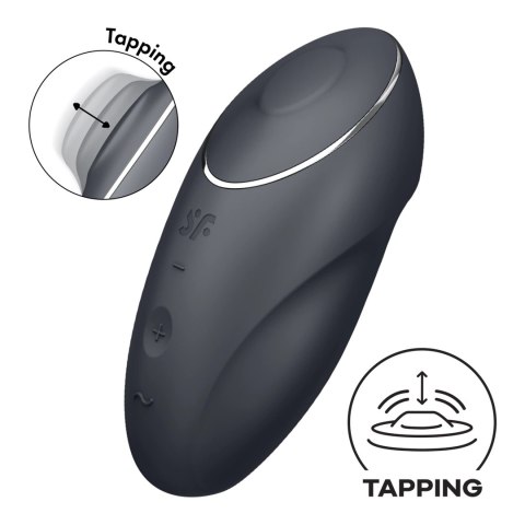 Satisfyer Tap & Climax 1 - stymulator z funkcją stukania i wibracji, wodoodporny Satisfyer Tap & Climax 1 - stymulator z funkcją stukania i wibracji, wodoodporny