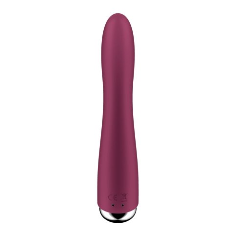 Satisfyer Vibe 1 Zakrzywiony model z obrotową głowką, silikonowy Satisfyer Vibe 1 Zakrzywiony model z obrotową głowką, silikonowy