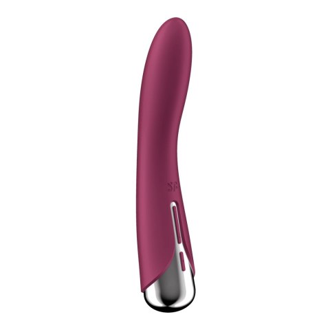 Satisfyer Vibe 1 Zakrzywiony model z obrotową głowką, silikonowy Satisfyer Vibe 1 Zakrzywiony model z obrotową głowką, silikonowy