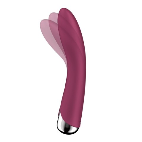 Satisfyer Vibe 1 Zakrzywiony model z obrotową głowką, silikonowy Satisfyer Vibe 1 Zakrzywiony model z obrotową głowką, silikonowy
