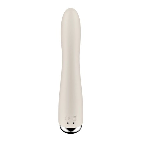 Satisfyer Vibe 1 - zakrzywiony model z obrotową głowką, silikonowy Satisfyer Vibe 1 - zakrzywiony model z obrotową głowką, silikonowy