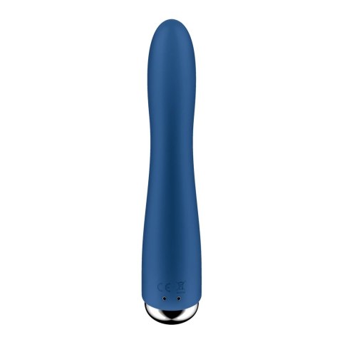 Satisfyer Vibe 1 - zakrzywiony model z obrotową głowką, silikonowy Satisfyer Vibe 1 - zakrzywiony model z obrotową głowką, silikonowy