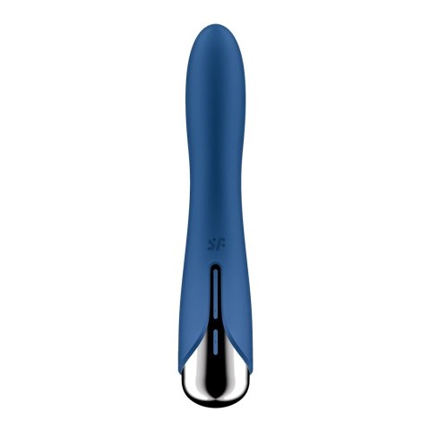 Satisfyer Vibe 1 - zakrzywiony model z obrotową głowką, silikonowy Satisfyer Vibe 1 - zakrzywiony model z obrotową głowką, silikonowy