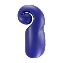 Snail Vibe EVO system do stymulacji z podwojnym silnikiem, granatowy