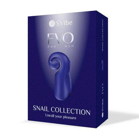 Snail Vibe EVO system do stymulacji z podwojnym silnikiem, granatowy Snail Vibe EVO system do stymulacji z podwojnym silnikiem, granatowy