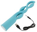 You2Toys Fabulous Wibrator Design Turkusowy, 25 cm, 3 Silniki, USB