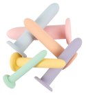 You2Toys Six in a Row Zestaw Treningowy 6 Rozmiarow Silikon Pastelowy