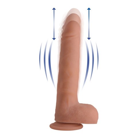 Curve Toys maszyna intymna silikonowa z kulkami 20,5 cm, wibracje i ruch Curve Toys maszyna intymna silikonowa z kulkami 20,5 cm, wibracje i ruch