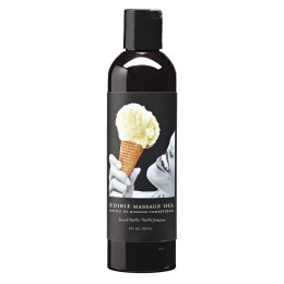 Earthly Body Olejek do masażu waniliowy 237 ml - naturalny i odżywczy