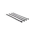 Ouch! Advanced Spiral Silicone Plug Set - 4 rozmiary, 29,6 cm