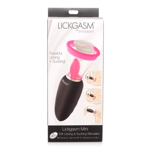 XR Brands 10-trybowy stymulator ssący i pulsacyjny z funkcją lizania XR Brands 10-trybowy stymulator ssący i pulsacyjny z funkcją lizania